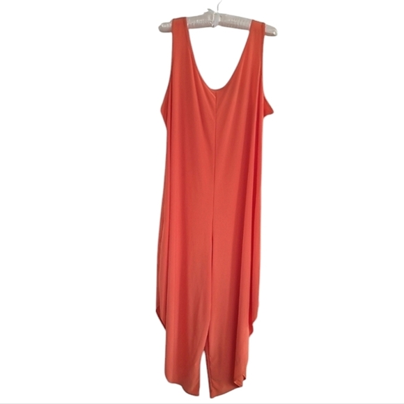 [Esy Studio] Ey Elegant Flowy Orange Jumpsuit Size XL - Picture 3 of 4